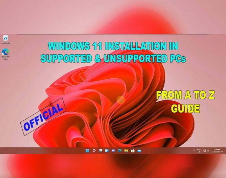How to Install Windows 11 on Any Computer Step By Step - ValiumMedia Tech