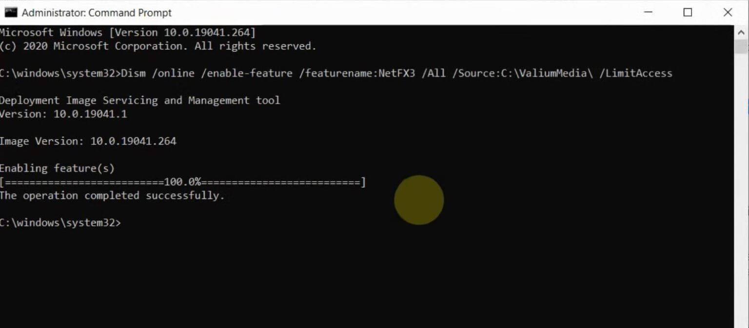 How to Install Net Framework 3.5 on Windows 10 Offline Installer - VMTechs